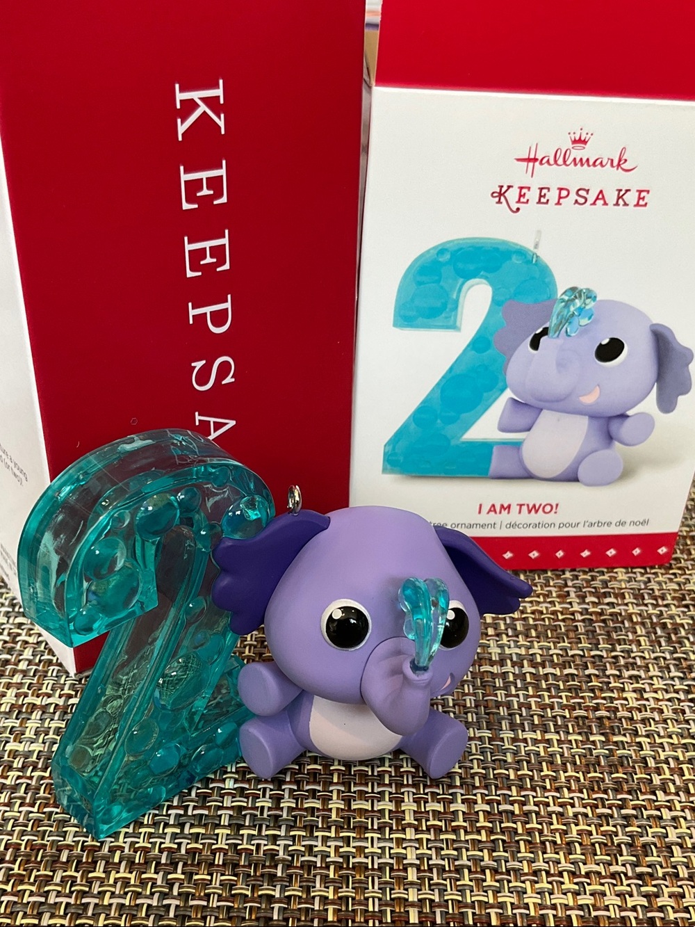 Hallmark 'I Am Two' Keepsake NWT